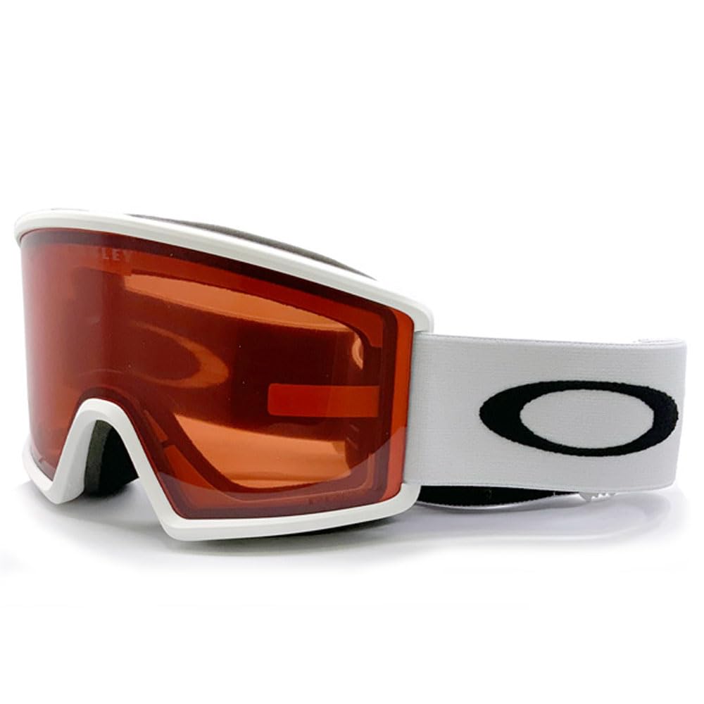 Oakley Target Line L Matte Rose Free Size Goggles, White/Prizm Lens,