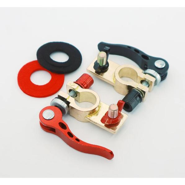 Car Cable Connector Battery Bornes Main Cable Post Clamp Terminal 12V 6V 24V UTV Tractor Truck Battery Terminal