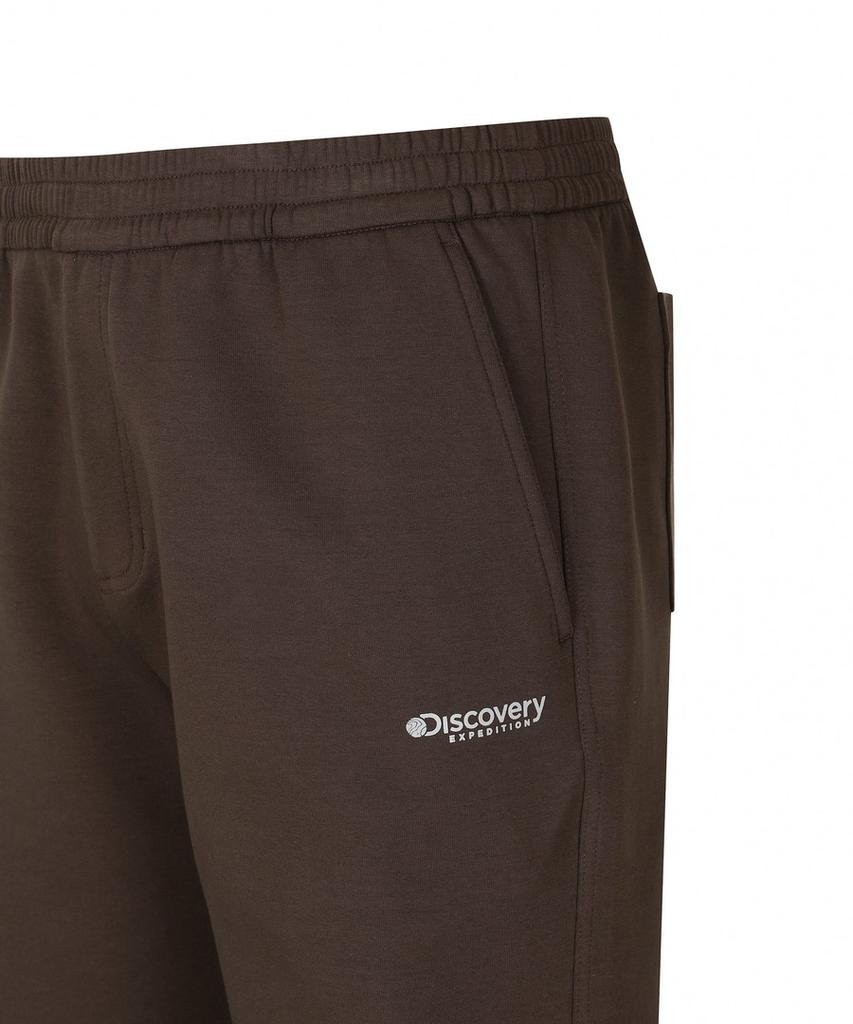 DISCOVERY EXPEDITION Men'S Tech Knit Training Loose Tapered Pants (Brown)
