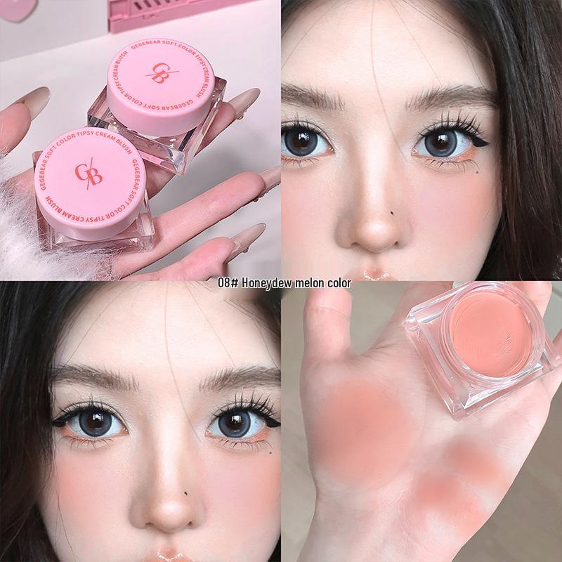 Gegebear Soft Color Multi-Tone Blush Cream: Youthful Korean Style Color Enhancer