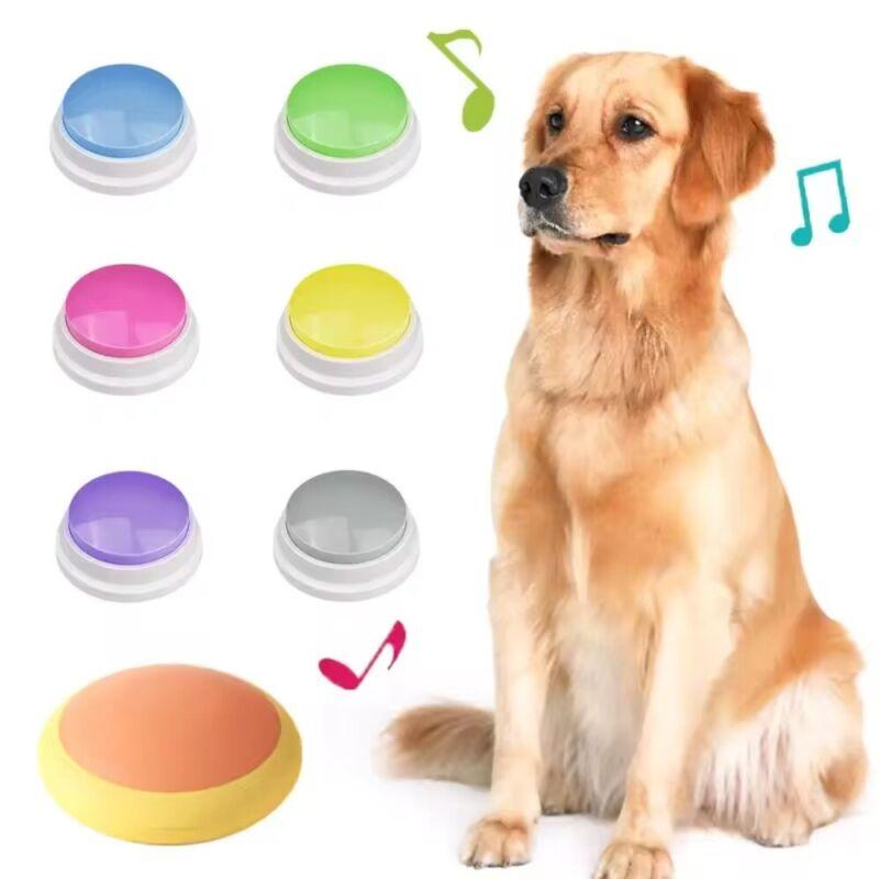 Dog Buttons Pet Voice Recording Button Dog Answering Button Cat Talking Button Dog Speaking Accessories