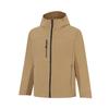 Men's Jackets Men's Tea Mushroom Umber Hooded (Non-detachable) Moderate Straight Fit