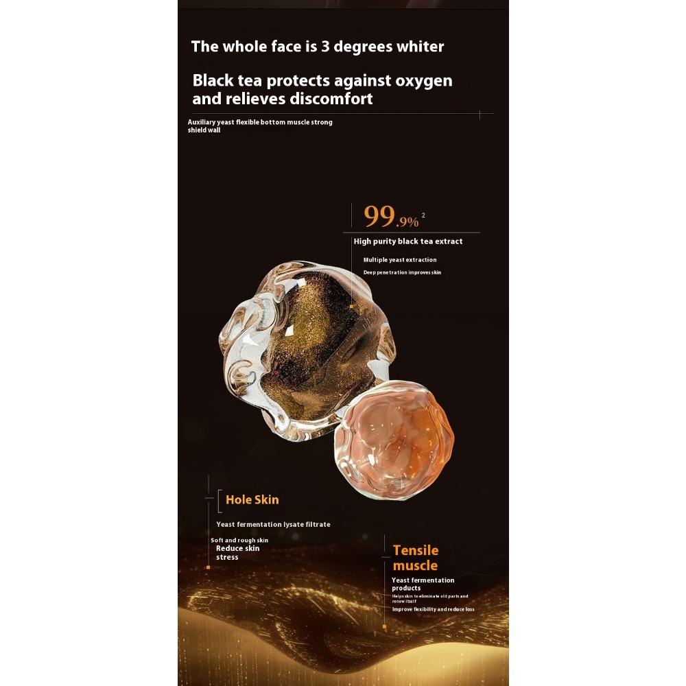 Light Park Black Tea Rose Sleep Mask Niacinamide Hydrating Moisturizing Smear Mask Brightening Skin