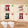 Silicone Flour Funnel for Artisan KSM150 and 4.5–5 Qt Tilt Head Stand Mixer Powder Funnel Kitchen Aid Mixer Stand Kitchen Tools