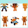 Dog Man Petey The Cat Plush Toy Cartoon Stuffed Doll Kids Gift Decoration Gift