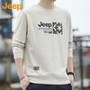 Jeep Men's Round Neck Long Sleeve Sweatshirt