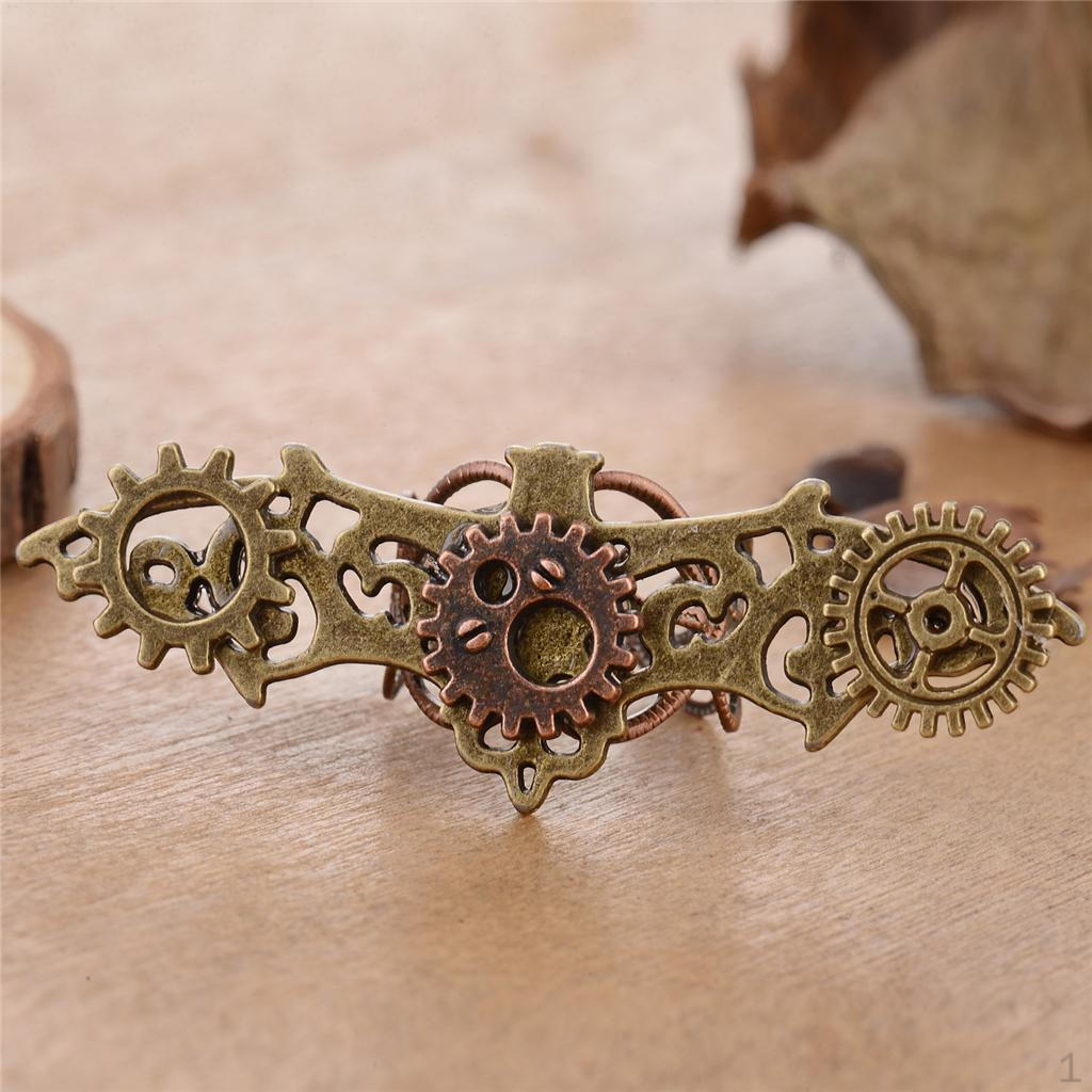 1 Stück Steampunk Kostümschmuck Zahnradringe Retro