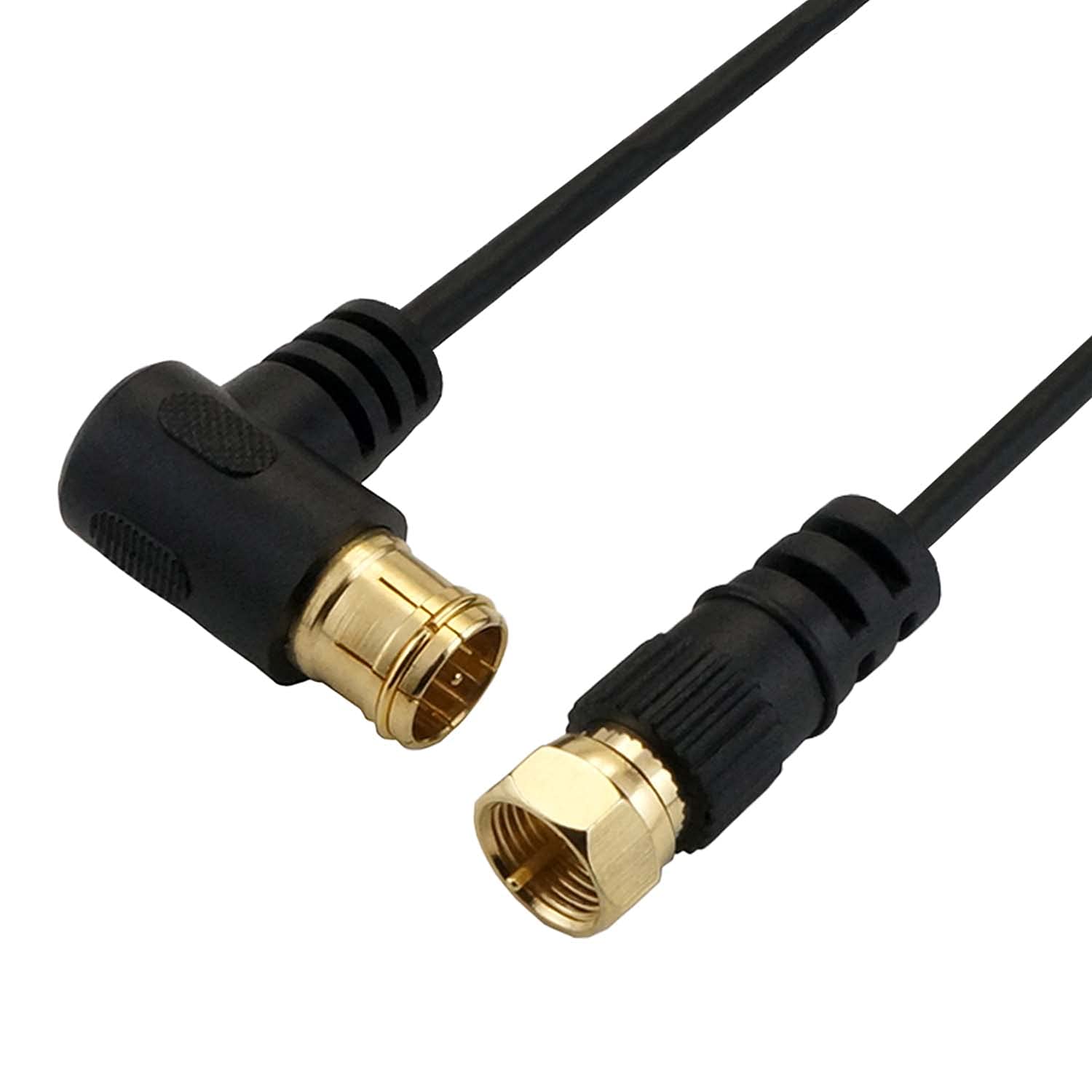 

Horlick Ultra Thin Antenna Cable Coaxial 2m with 4K8K Broadcasting Black Connector S-2.5C-FB [Compatible (3224MHz)/BS/CS/Terrestrial Digital/CATV]