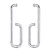 GUYU 304 Stainless Steel Glass Shower Door Handle