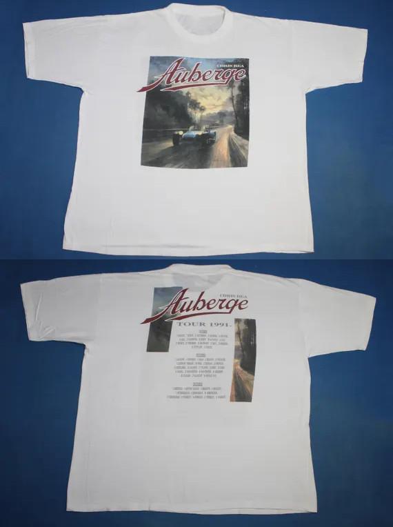 2 Sides Chris Rea Auberge Tour T Shirt White Unisex S-5XL E2227 XXXL