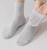 Men's Mid-calf Socks, Summer Men's Socks, Odor-resistant, Sweat-absorbent, Black And Cotton Thin Breathable Long Socks