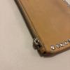 Used Miu Miu Studded Leather Pouch Wallet