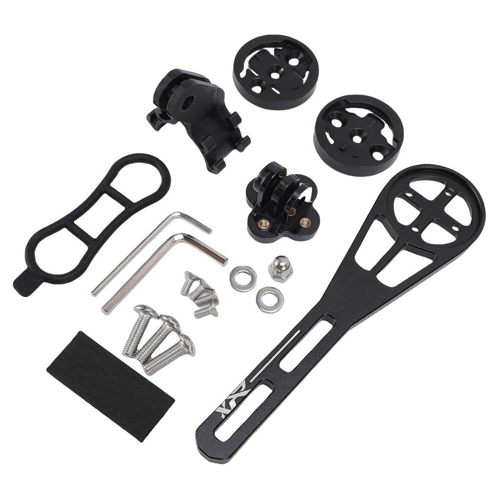 Handlebar Out Front Bike Cycling Computer Mount Extended Road Bike Computer Mount Adjustable Angle Aluminum Alloy