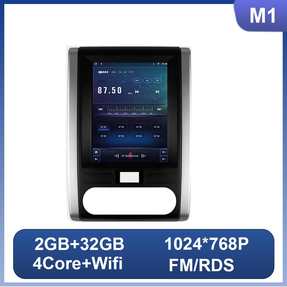 

9,7 дюйма для Nissan X-Trail X Trail 2 T31 MX6 2007-2015 для Tesla Style Car Stereo Android 14 8 Core 7862 CPU Android Auto 2 Din