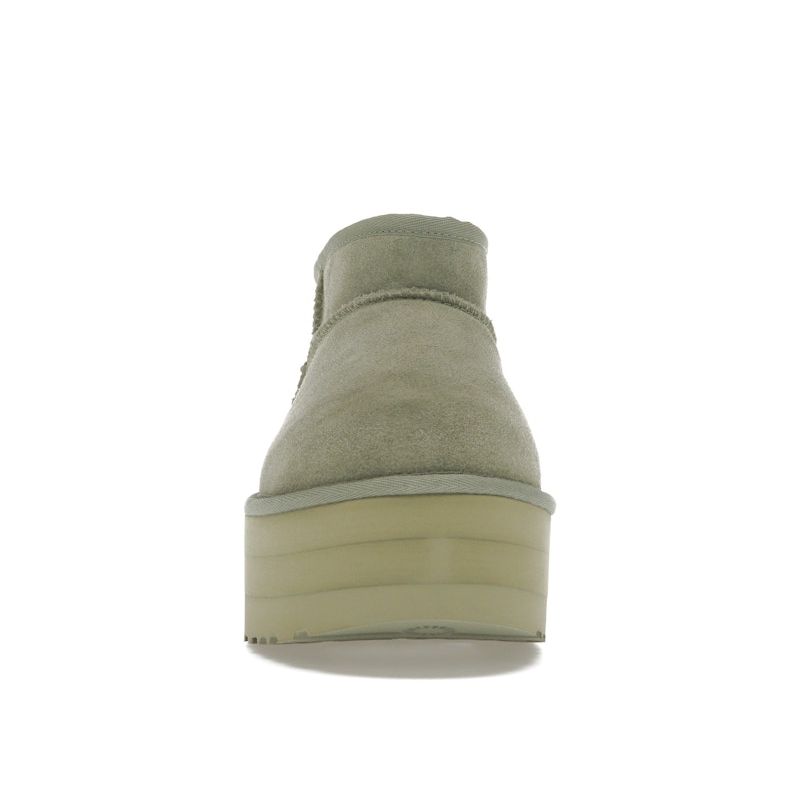 UGG  Classic Ultra Mini Platform Boot Shaded Clover Women Sneakers Green 1135092-SDC