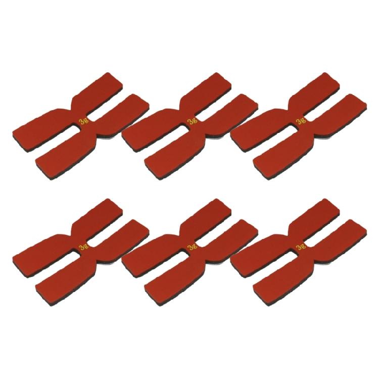 6Pcs Tennis Racket Weights Tennis Grip Tape Racquet Net Weighted Pad Badminton Tennis Racket Grip Racket Weighted Tool