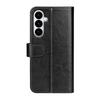 For Samsung Galaxy S26+ Case Crazy Horse Texture Stand Leather Phone Cover