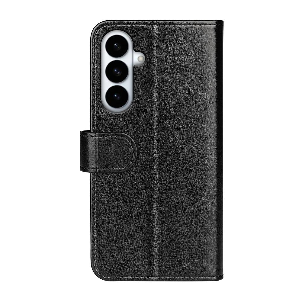 For Samsung Galaxy S26+ Case Crazy Horse Texture Stand Leather Phone Cover