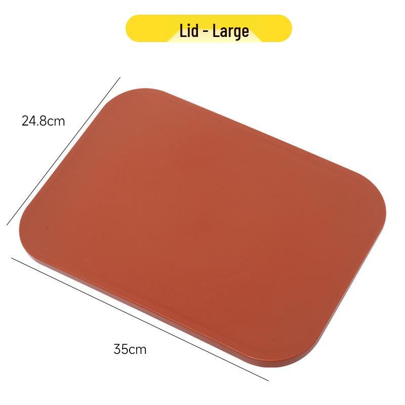 

Прямоугольный ящик для хранения с крышкой - настольный органайзер для закусок, игрушек, кухонных и гостиных мелочей.