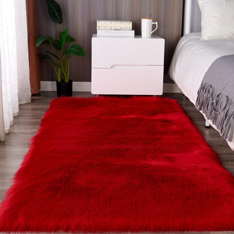 European Plush Floor Mat Suitable for Bedrooms Living Rooms Sofas Cloakrooms Various Sizes of Decorative Rugs Children's Room Game Plush Blanket