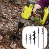 Ground Drill Bit - Detachable Spiral Rod - Garden Vegetable Loosening, Soil Planting, Seedling Transplanting Tools