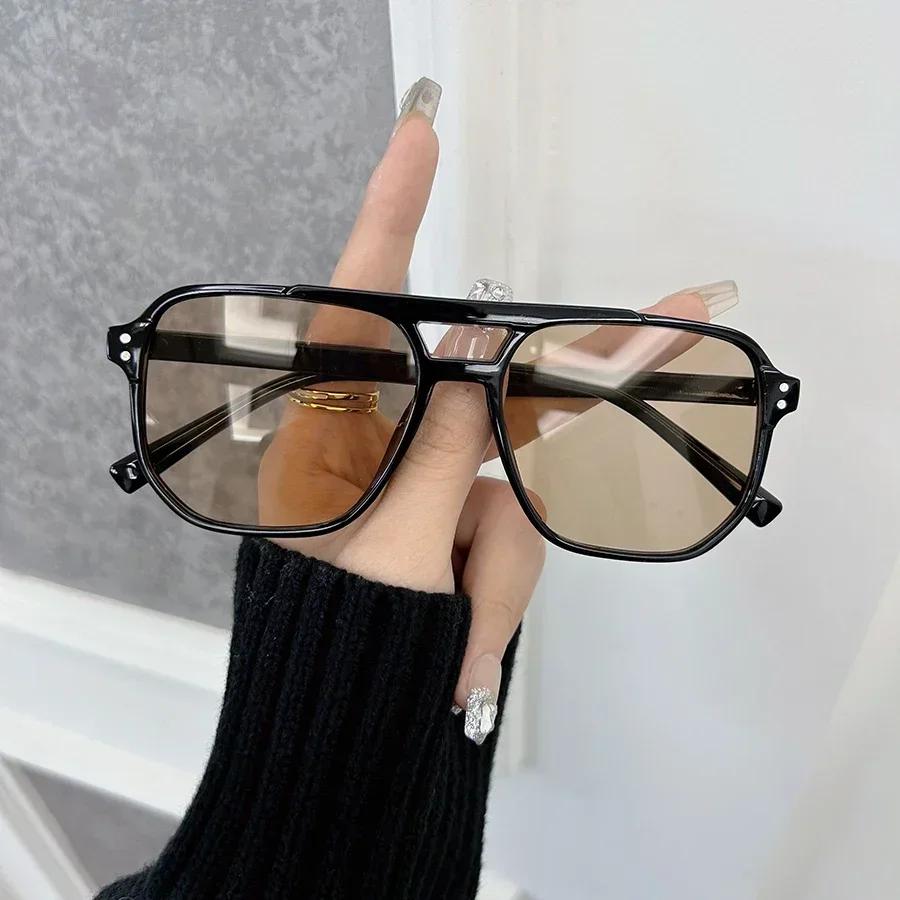 Designer Ovale Sonnenbrille Damen Herren Retro Schwarz Sonnenbrille Luxus Persönlichkeit Brille Kleiner Rahmen Spiegel Marke