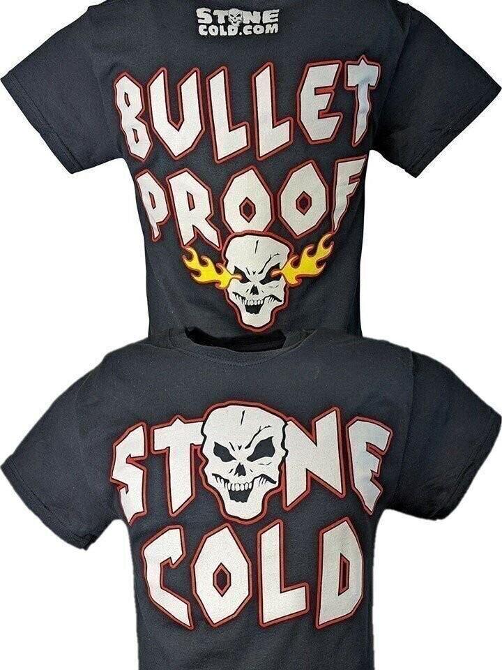 

Stone Cold Steve Austin Bullet Proof Mens T-shirt 4XL