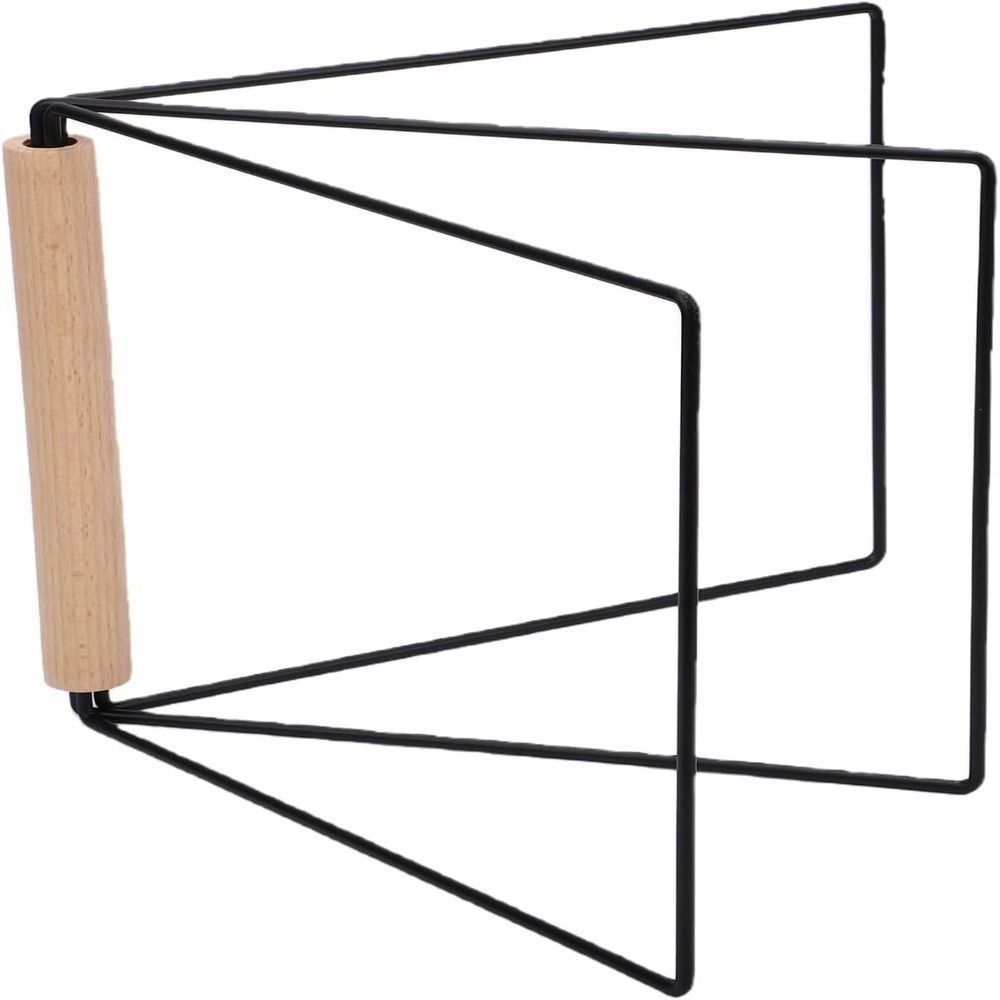 Foldable 3 Arm Towel Storage Stand No Installation Drying Rack Pratical Dish Rag Holder Bathroom