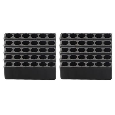 14 Slot Screwdriver Bit Stand Organizer Set of 10 for Easy Storage