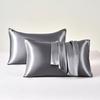 2pcs Satin Pillowcase for Skin and Hair, Satin Pillow Cases Set of 2 Soft Breathable Smooth Cooling Pillow Covers for Sleeping