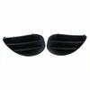 2pcs Fog Light Cover For 2007-2008 Toyota Yaris Hatchback Lower Plastic Black