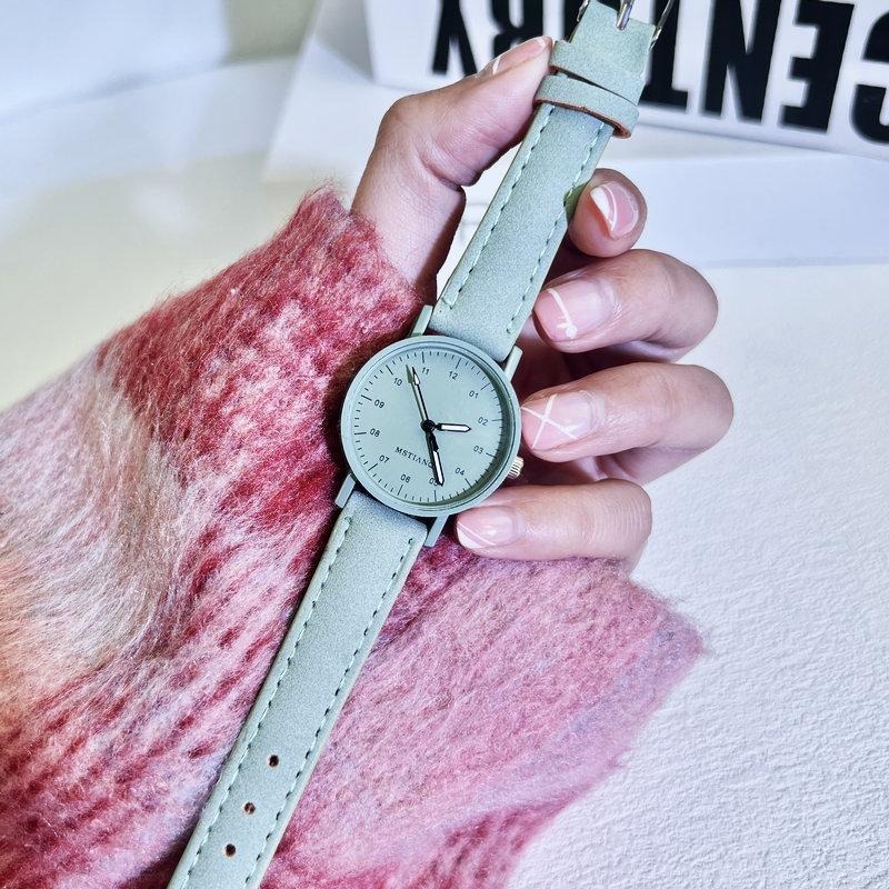 Cold Wind Watch Girls Student Trend Retro Simple Mori School Season Children'S Girls Small Dial