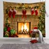 Christmas Tapestry Room Decor Fabric Backdrop Wall Hanging for Bedroom Popular Online Direct Machine Washable Polyester Modern