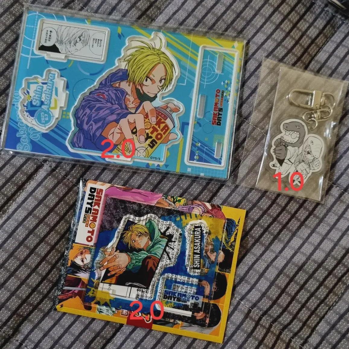 

Sakamoto Days Асакура Син Диорама на день рождения Оригинальная фигурка Акриловый принт