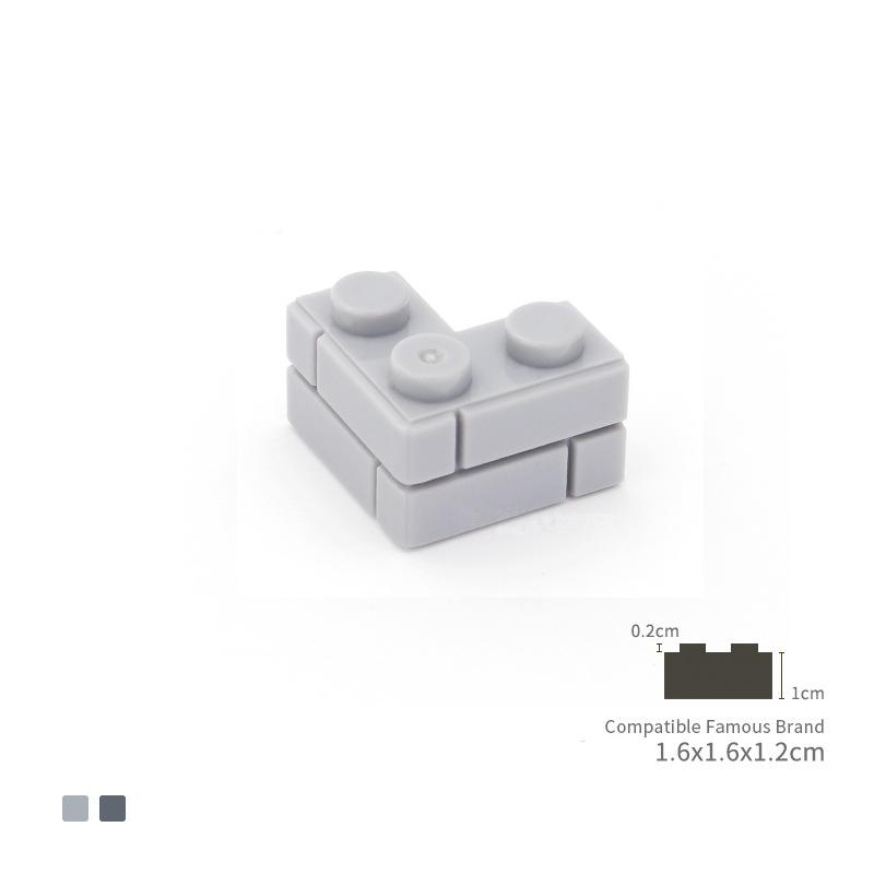 80 Pezzi Blocchi da Costruzione Fai da Te Mattoncini Spessi Figure Mattoncini 1+2 Punti Educativi Creativi Dimensioni Compatibili Con 98283 Giocattoli per Bambini