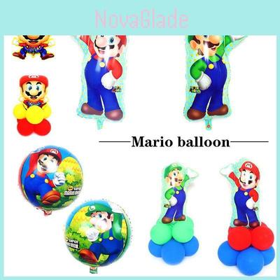 Super Mario Balloons Set For Children Birthday Party Decorations And Home Décor