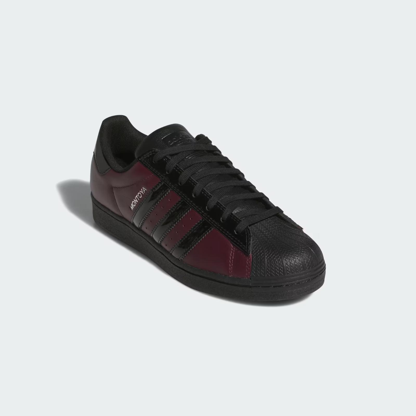 KI6735 Marcos Montoya A adidas Superstar ADV Maroon/Core Black (Men s) 5