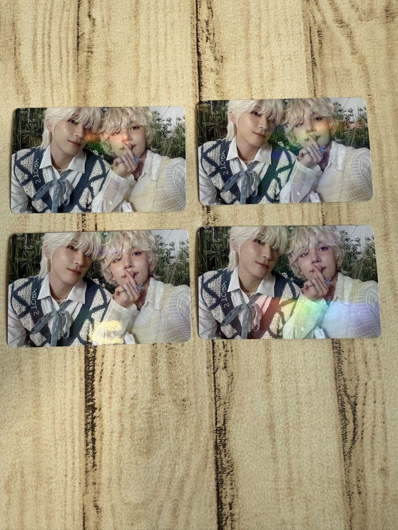 

[USED] THIS MAN unit weverse bonus Jeonghan Wonwoo trading card