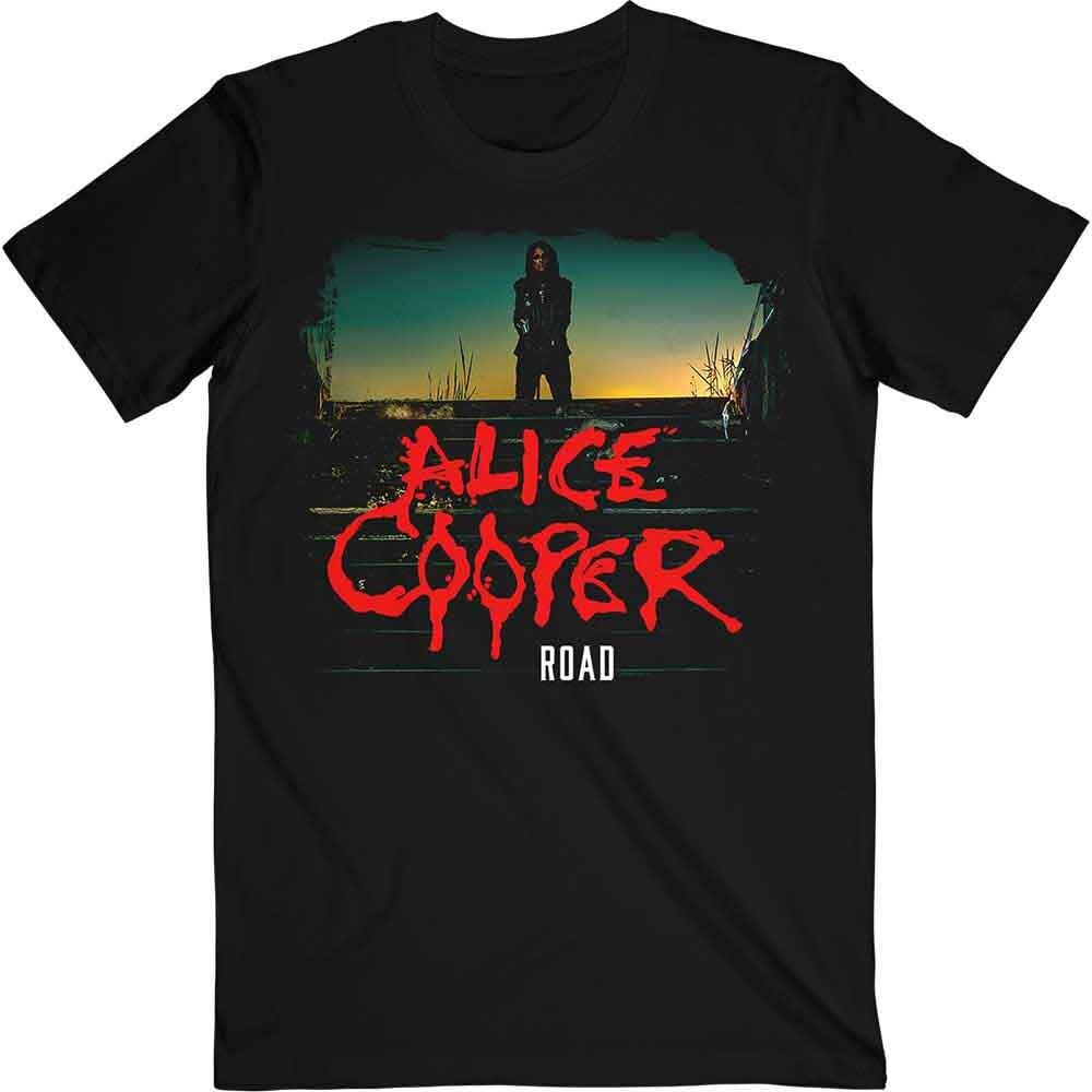 Alice Cooper Back Road T-Shirt Black New Unisex T-Shirt XXXXL