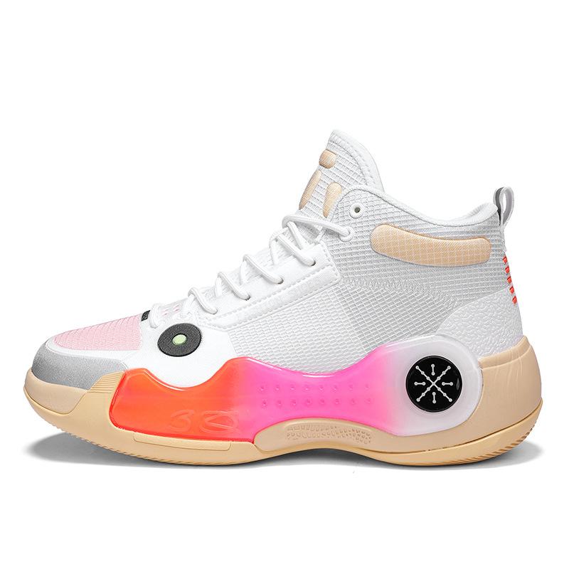 Men's shoes spring and autumn men's casual basketball sports shoes outdoor high-top single shoes versatile fashion sports shoes