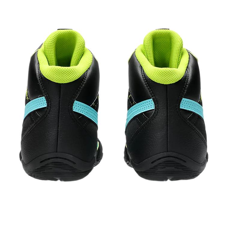 Asics Matflex 8 Synthetic Leather Color Block Simple Round Toe Breathable Mid-Top Training Shoes Men sneaker 1081A068-002