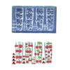 Silicone Nails Embellishment Molds Flower Theme Small Accessories Crafting Molds Suitable for Beauty Enthusiasts Present