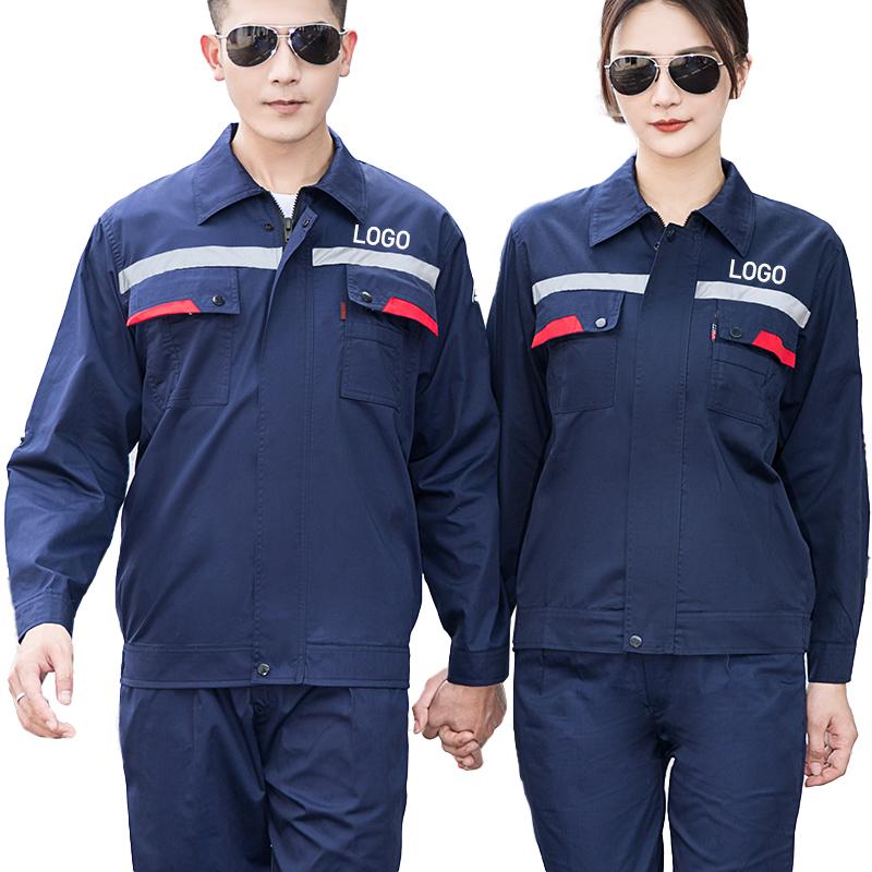 Factory Workwear Woman Construction Work Jacket Uniform Clothes Long Sleeve Work Suits for Men Workwear