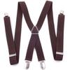 Herren Hosenträger Verstellbare Hosenträger X-Form Elastisches Band Seitenclip Überkreuzt Erwachsener Hosenträger Hosen Bekleidungszubehör
