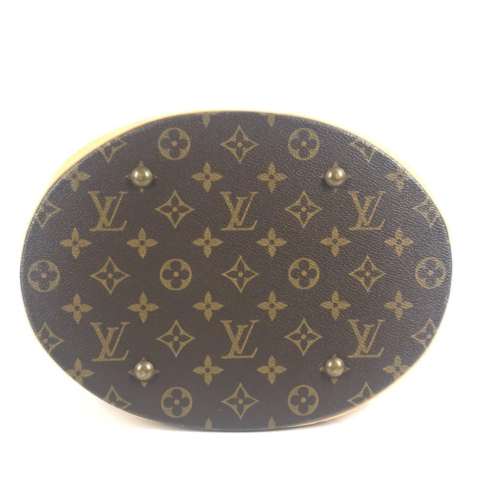 Louis Vuitton M42236 Bolsa Tote Ombro Monogram Bucket GM Marrom