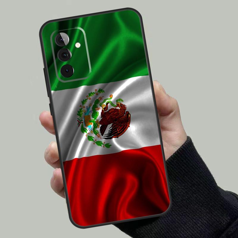 Mexico Mexican Flag Case For Samsung Galaxy A33 A53 A13 A23 A17 A06 A16 A56 A36 A54 A34 A14 A52 A32 A15 A35 A55