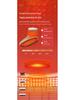 Red Light Therapy Heated Cotton Shoes: Winter Velvet, Thickened, Anti-Frost Foot Warmers.