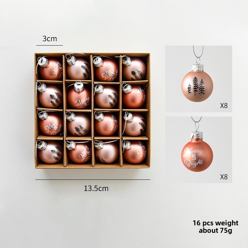 New Arrival Fashion Glass Christmas Ornaments Santa Snowman Pendant for Xmas Tree Deco Perfect Christmas Gift