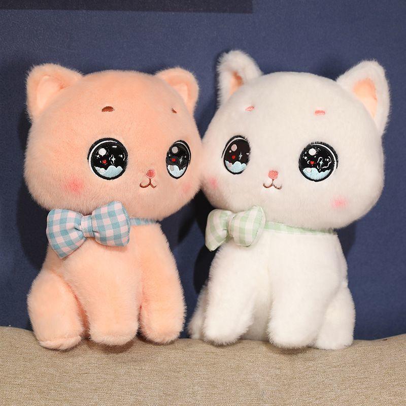 Cute Doll Obedient Plush Cat Doll Kitten Child Sleeping Birthday Gift Bed Doll Girl