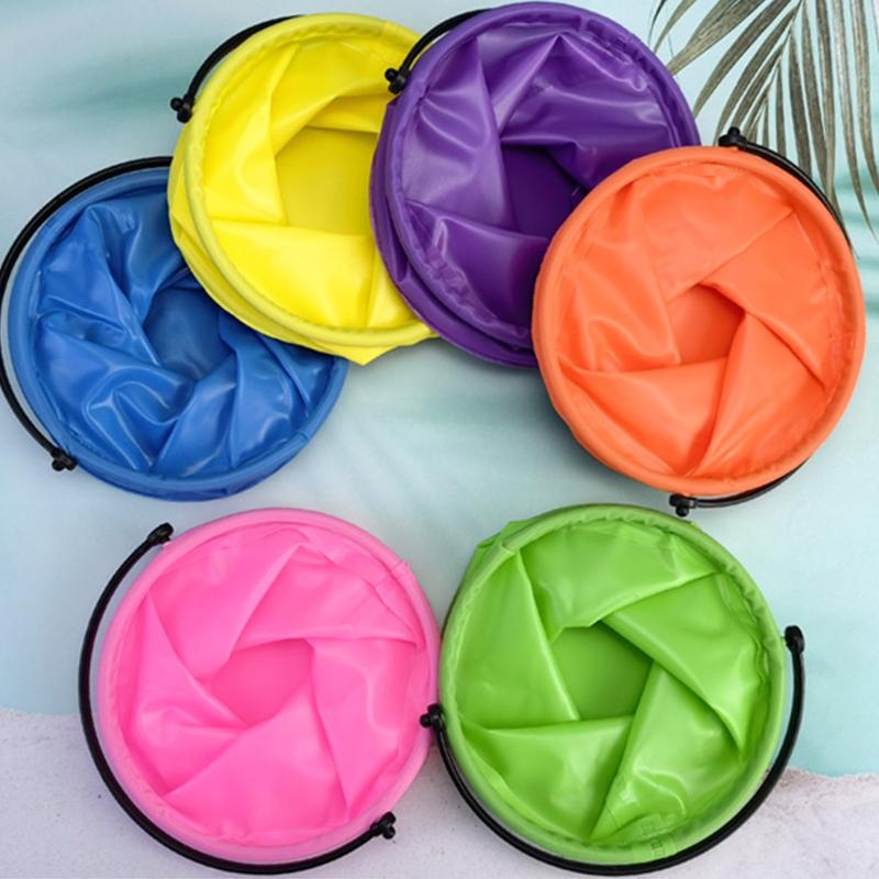 Kids Garden Beach Bucket Planting Toy Sand Sculpture Watering Bucket Children Sandpool Beach for Play Summer Activity To